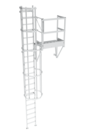 Sortie latérale avec palier longueur 0,60 m